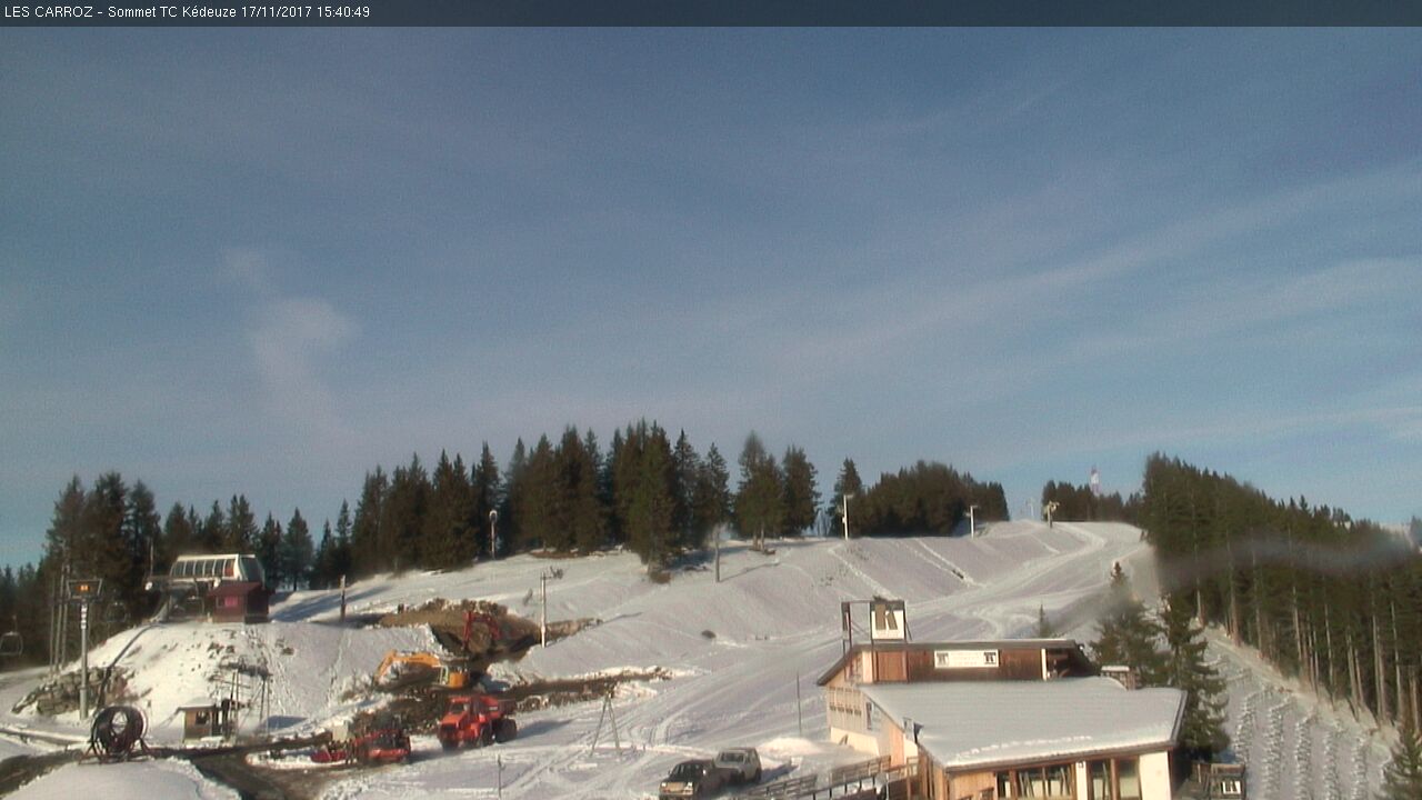 Webcams Les Carroz d'Araches - Papinade Ski