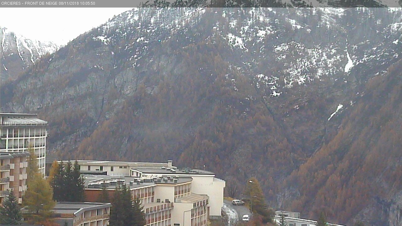 Webcam start of charlifts Drouvet and Bergerie in Orcieres 1850