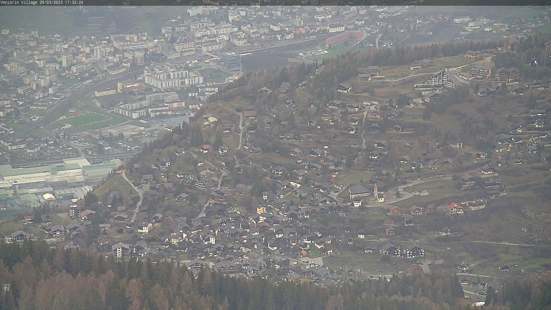 Vercorin, village