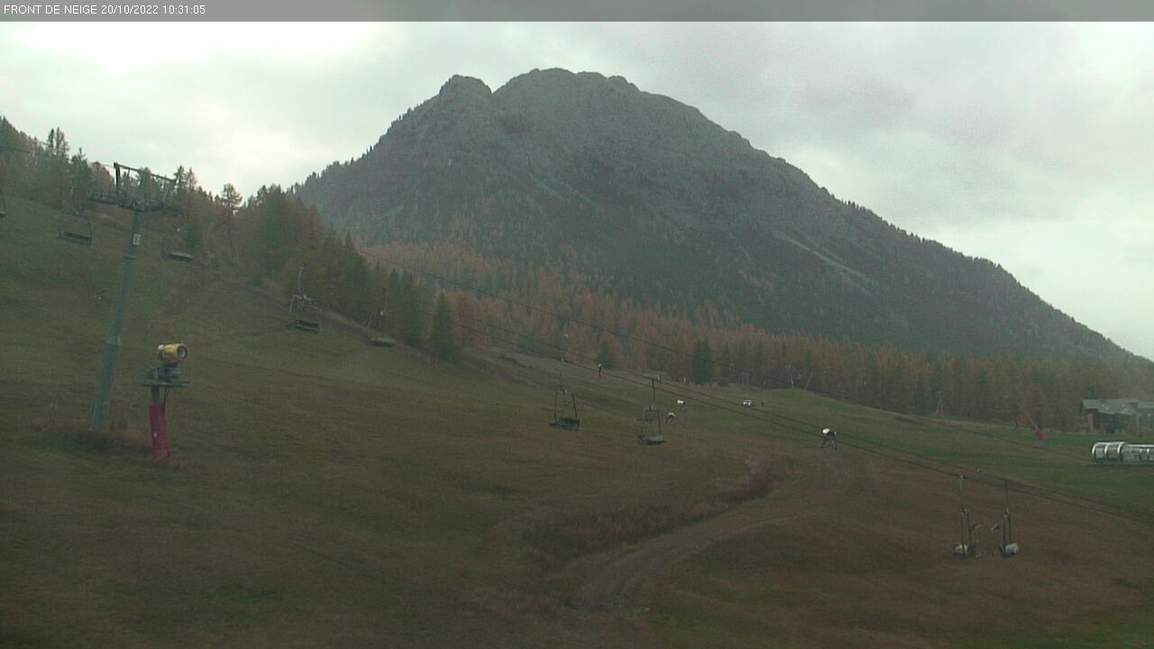 Webcam Partenza seggiovia Prarial - Montgenèvre